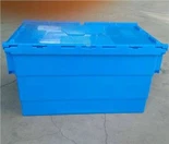 ढक्कन के साथ कंटेनर संलग्न