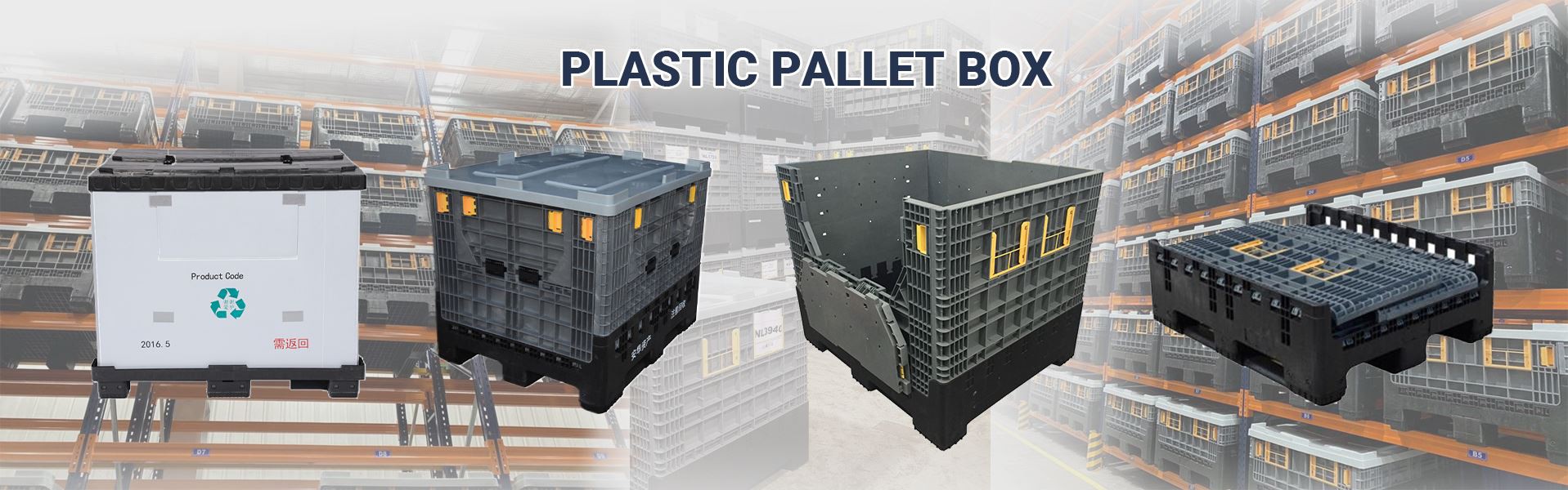 collapsible pallet box