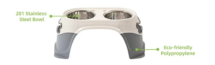 Elevated-Pet-Double-Feeder-Material-Details Elevated-Pet-Double-Feeder-Material-Details